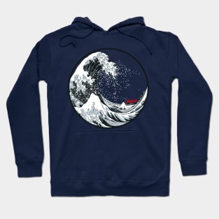 La vague japonaise N°7 Hoodie